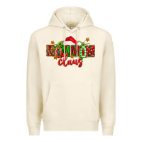 Tofu christmas mom mom claus Premium Hoodie - FaDigitalArtStudio