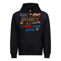 Black Ain't no doubt i love this land 4th of july Urban Hoodie - CowGirlArtShop