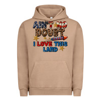 Pigment Burro Ain't no doubt i love this land 4th of july Urban Hoodie - CowGirlArtShop