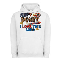 Pigment Lunar Rock Ain't no doubt i love this land 4th of july Urban Hoodie - CowGirlArtShop