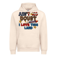 Sandshell Ain't no doubt i love this land 4th of july Urban Hoodie - CowGirlArtShop
