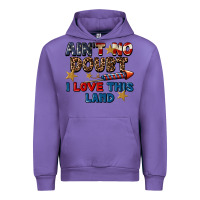 Tulip Ain't no doubt i love this land 4th of july Urban Hoodie - CowGirlArtShop