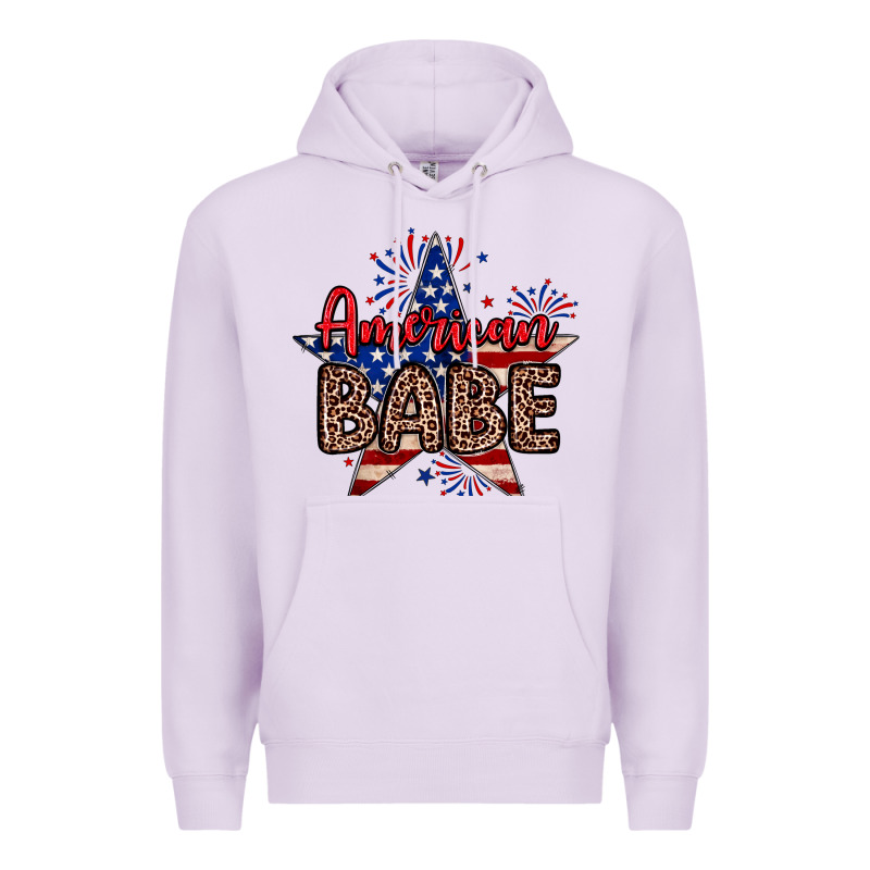 American Babe Premium Hoodie by Neo Western | Teevron