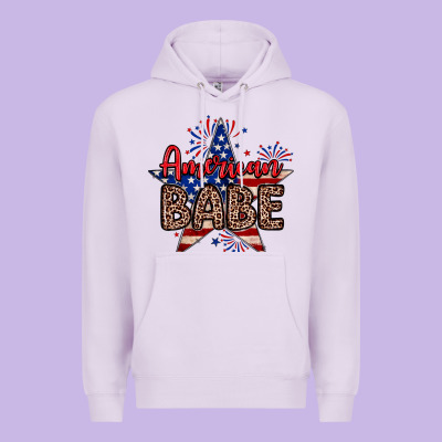 American Babe Premium Hoodie Designed By Neo Western
