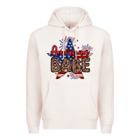Pale Pink American babe Premium Hoodie - Neo Western
