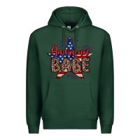 Sports Green American babe Premium Hoodie - Neo Western
