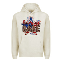 Oatmeal Heather American babe Premium Hoodie - Neo Western