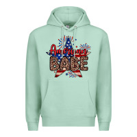 Seafoam American babe Premium Hoodie - Neo Western