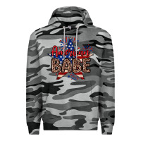 Slate Camo American babe Premium Hoodie - Neo Western