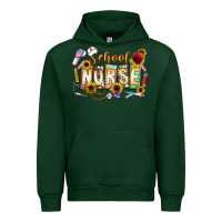 Foreset Green school nurse Urban Hoodie - CowhideDigitalArt