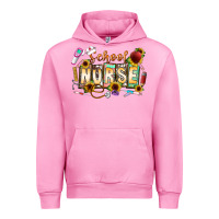 Fuchsia Pink school nurse Urban Hoodie - CowhideDigitalArt