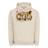 Pigment French Oak school nurse Urban Hoodie - CowhideDigitalArt