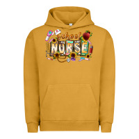 Pigment Peanut Butter school nurse Urban Hoodie - CowhideDigitalArt