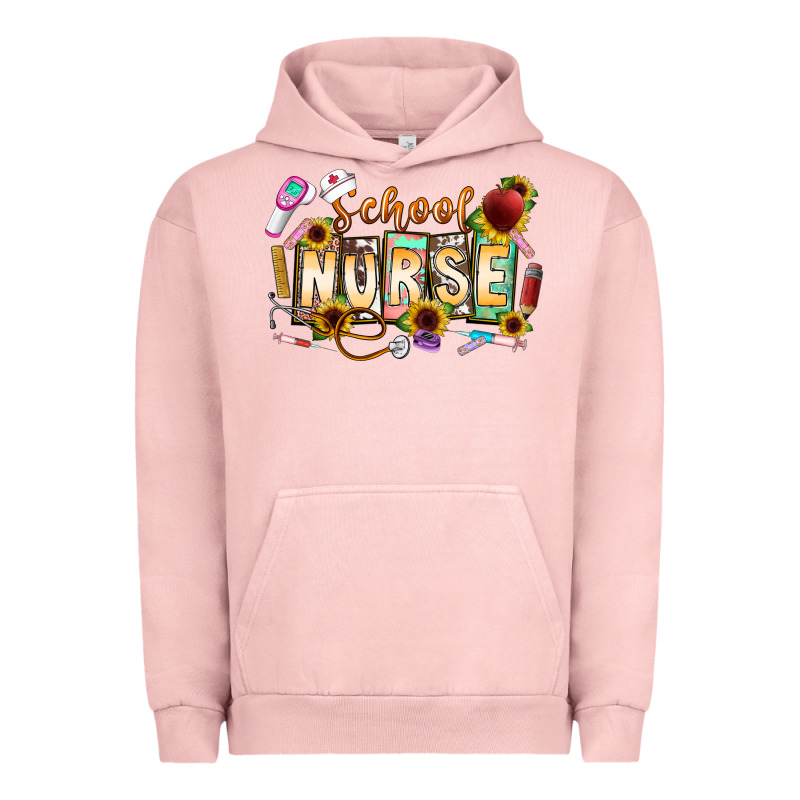 School Nurse Urban Hoodie by CowhideDigitalArt | Teevron