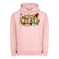 Pigment Salmon school nurse Urban Hoodie - CowhideDigitalArt
