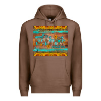 Chestnut made to worship tumbler Premium Hoodie - HRA Design Shop