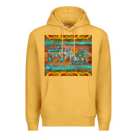 Mustard made to worship tumbler Premium Hoodie - HRA Design Shop