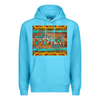 Ocean Blue made to worship tumbler Premium Hoodie - HRA Design Shop