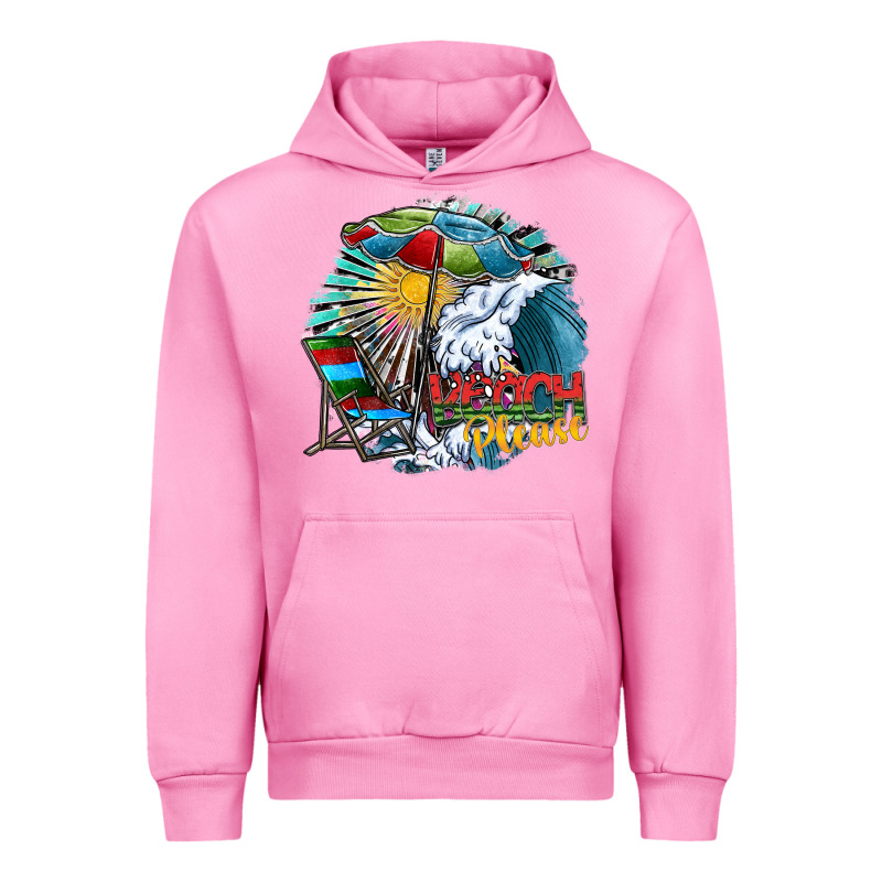 Beach Please Urban Hoodie by SublimationCraftShop | Teevron