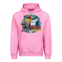 Fuchsia Pink beach please Urban Hoodie - SublimationCraftShop