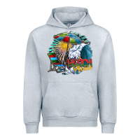 Heather Grey beach please Urban Hoodie - SublimationCraftShop