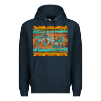 Navy made to worship tumbler Premium Hoodie - HRA Design Shop