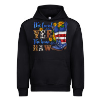 Black the land of the yee the home of the haw Urban Hoodie - HRA Design Shop