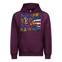 Mauve Wine the land of the yee the home of the haw Urban Hoodie - HRA Design Shop