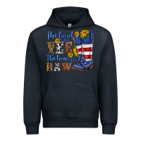 Navy the land of the yee the home of the haw Urban Hoodie - HRA Design Shop
