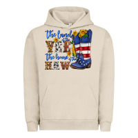 Pigment French Oak the land of the yee the home of the haw Urban Hoodie - HRA Design Shop