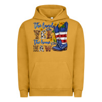 Pigment Peanut Butter the land of the yee the home of the haw Urban Hoodie - HRA Design Shop
