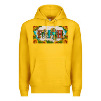 Lemon faith cross and sunflower license plate Premium Hoodie - HRA Design Shop