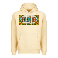 Pina Colada faith cross and sunflower license plate Premium Hoodie - HRA Design Shop