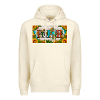 Sandshell faith cross and sunflower license plate Premium Hoodie - HRA Design Shop