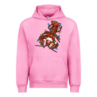 Fuchsia Pink Christmas crawfish Urban Hoodie - FaDigitalArtStudio