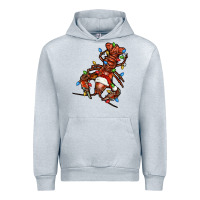 Heather Grey Christmas crawfish Urban Hoodie - FaDigitalArtStudio