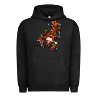 Pigment Black Christmas crawfish Urban Hoodie - FaDigitalArtStudio