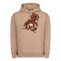 Pigment Burro Christmas crawfish Urban Hoodie - FaDigitalArtStudio