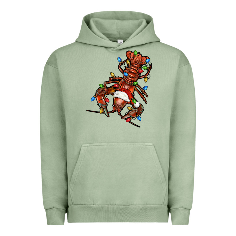 Christmas Crawfish Urban Hoodie by FaDigitalArtStudio | Teevron