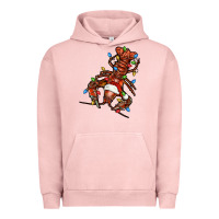 Pigment Salmon Christmas crawfish Urban Hoodie - FaDigitalArtStudio