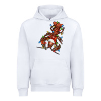 White Christmas crawfish Urban Hoodie - FaDigitalArtStudio