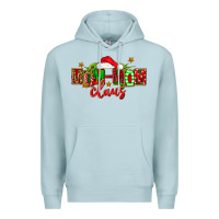 Blue Mist christmas mom mom claus Premium Hoodie - FaDigitalArtStudio