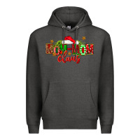 Charcoal Heather christmas mom mom claus Premium Hoodie - FaDigitalArtStudio