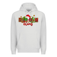 Dove Grey christmas mom mom claus Premium Hoodie - FaDigitalArtStudio