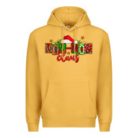 Mustard christmas mom mom claus Premium Hoodie - FaDigitalArtStudio