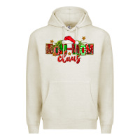 Oatmeal Heather christmas mom mom claus Premium Hoodie - FaDigitalArtStudio