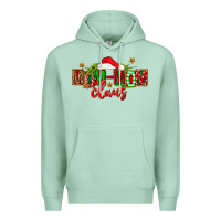 Seafoam christmas mom mom claus Premium Hoodie - FaDigitalArtStudio