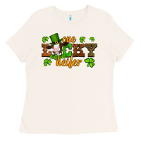 Bone st patricks one lucky heifer baby cow Ladies Tee - Artiststas