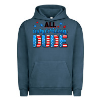 Pigment Midnight Navy All American dude Urban Hoodie - Neo Western