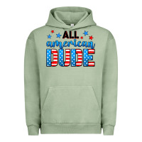 Pigment Oil Green All American dude Urban Hoodie - Neo Western